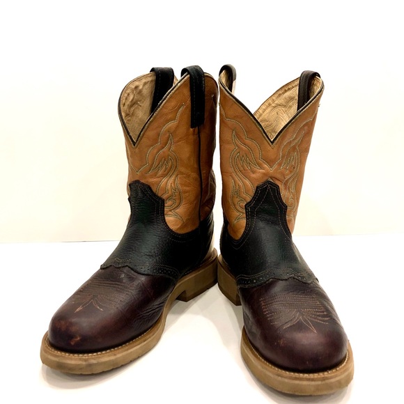 Brahma Shoes - Brahma - Round Toe Cowboy Boot